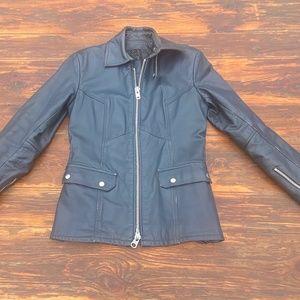 Vintage Bristol Leather Moto Jacket